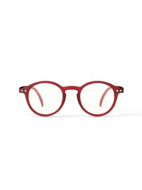 IZIPIZI IZIPIZI Okulary z filtrem blue light ScreenJ Czerwony