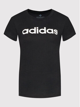 Adidas T-shirt Loungewear Essentials Logo GL0769 Crna Slim Fit