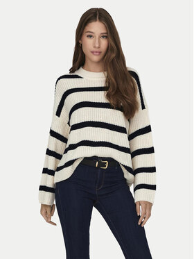 JDY JDY Sweter Justy 15264902 Beżowy Regular Fit