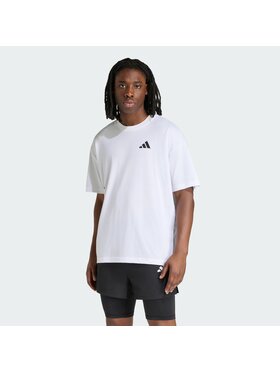 adidas adidas Koszulka techniczna 164961 Biały Oversize