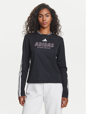 adidas adidas Blusa Tiro Cut 3-Stripes Mesh JG4085 Nero Regular Fit