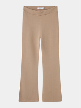 NAME IT NAME IT Hlače 13177337 Bež Bootcut Fit