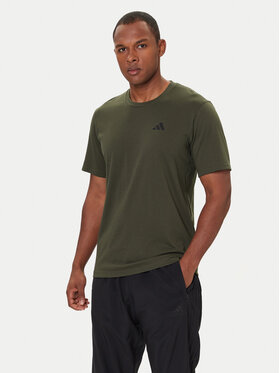 adidas adidas Koszulka techniczna Train Essentials Feelready Training JP4951 Zielony Regular Fit