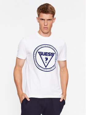 Guess Guess Tricou Z3BI08 J1314 Alb Regular Fit