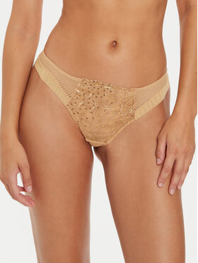 Chantelle Chantelle Stringid Fleurs Si C12Q90 Beež