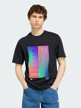 adidas adidas T-Shirt 164396 Czarny Regular Fit