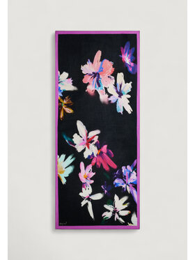 Desigual Desigual Μαντήλι FOU_FLORAL GARDEN Μαύρο