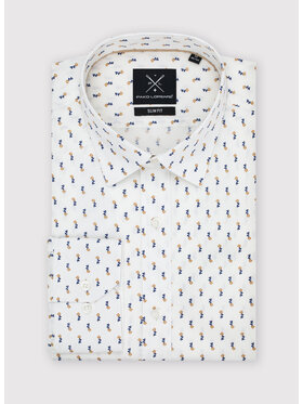 Pako Lorente Pako Lorente Koszula P22WF-1X-048 Biały Slim Fit