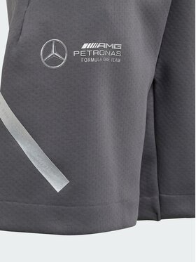 adidas adidas Szorty materiałowe 152979 Szary Loose Fit