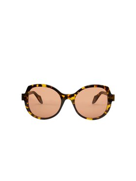 PINKO PINKO Okulary przeciwsłoneczne Occhiali da sole oversize Brązowy