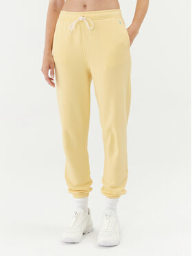 Polo Ralph Lauren Polo Ralph Lauren Долнище анцуг 211891560014 Жълт Regular Fit