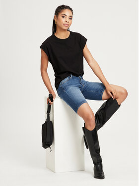 Cross Jeans Cross Jeans Szorty jeansowe P 528-006 Niebieski
