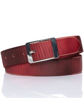Mustang Mustang Pasek Męski BELT Czerwony