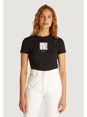 Calvin Klein Jeans Calvin Klein Jeans T-Shirt FRONT PHOTO GRAPHIC Μαύρο To Fit