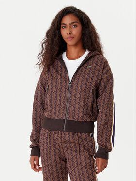 Lacoste Lacoste Світшот SF7606 Коричневий Regular Fit