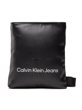 Calvin Klein Jeans Calvin Klein Jeans Saszetka Monogram Soft Flatpack S K50K508202 Czarny