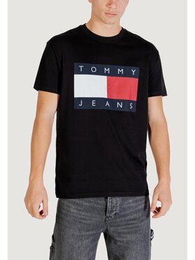 Tommy Jeans Tommy Jeans T-shirt DM0DM22645 Nero Casual Fit