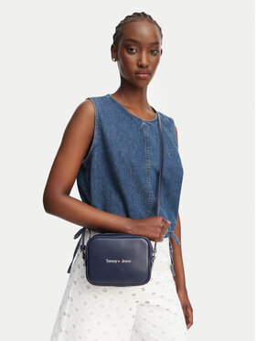 Tommy Jeans Tommy Jeans Ročna torba Camera Bag AW0AW15029 Mornarsko modra
