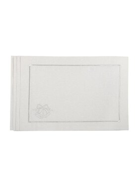 Roseberry Home Roseberry Home Podkładka na stół Candy Cane Silverline Srebrny