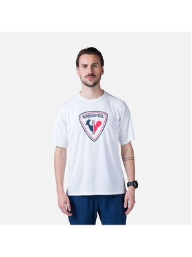 Rossignol Rossignol T-Shirt Big Print Tee Biały Regular Fit