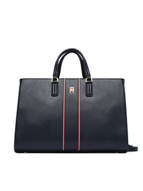 Tommy Hilfiger Tommy Hilfiger Τσάντα Th Daily Satchel Corp AW0AW18644 Σκούρο μπλε