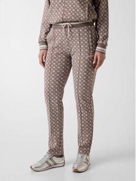 Guess Guess Hlače iz tkanine 176829 Rjava Slim Fit
