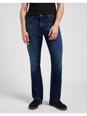 Lee Lee Jeansy BROOKLYN Granatowy Straight Fit