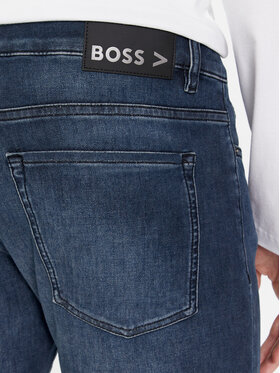 Boss Jeans Hlače P-Delaware 3-1 50508121 Modra Slim Fit