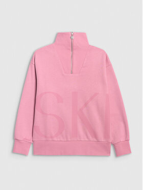4F 4F Bluza APRES SKI Różowy Loose Fit