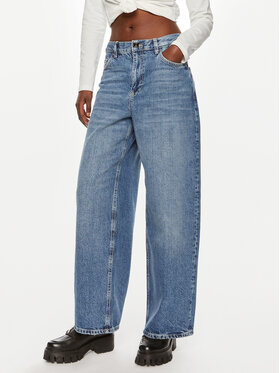 Liu Jo Liu Jo Jeansy UF4204 D4854 Modrá Wide Fit