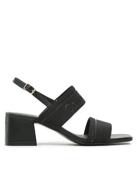 Calvin Klein Calvin Klein Sandali Squared Blk Hl Sandal 45 He HW0HW01635 Nero