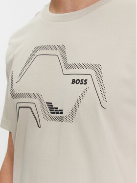 Boss Majica Tee 3 50506358 Bež Regular Fit