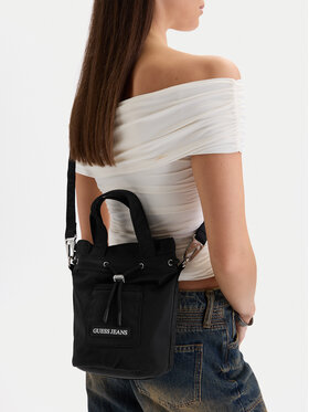 Guess Jeans Guess Jeans Дамска чанта CWBEO-GUESS-XC-006-09 Черен