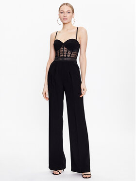 Elisabetta Franchi Elisabetta Franchi Kombinezonas TU-028-32E2-V450 Juoda Slim Fit