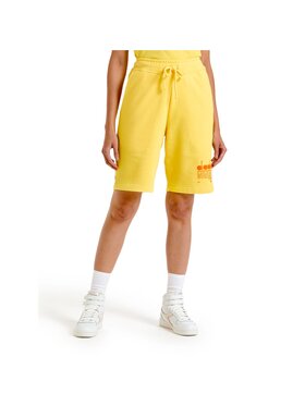 Diadora Diadora Szorty sportowe BERMUDA MANIFESTO Żółty Basic Fit
