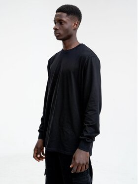 Urban City Urban City Longsleeve Koszulka Z Długim Rękawem Męska Czarna UrbanCity Classic UC XL Czarny Regular Fit