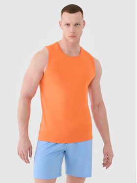 4F 4F Tank top 4FWSS25TFSLM460-70S Oranžová Regular Fit