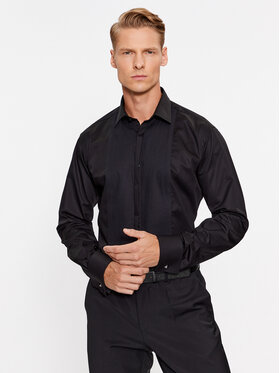 KARL LAGERFELD KARL LAGERFELD Marškiniai 605127 534699 Juoda Modern Fit