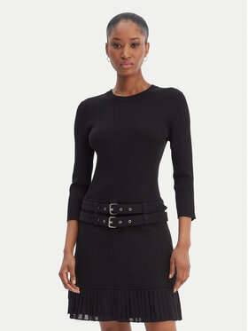 Morgan Morgan Strickkleid 261-RANOS Schwarz Slim Fit