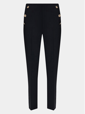 Ted Baker Ted Baker Hlače iz tkanine Llaylat 269651 Črna Wide Leg
