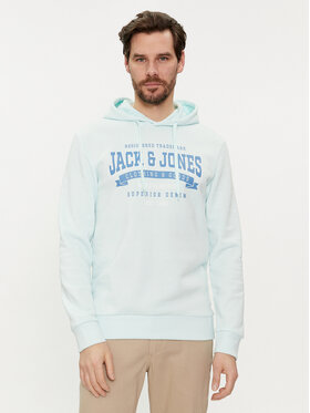 Jack&Jones Jack&Jones Bluza Logo 12233597 Niebieski Standard Fit