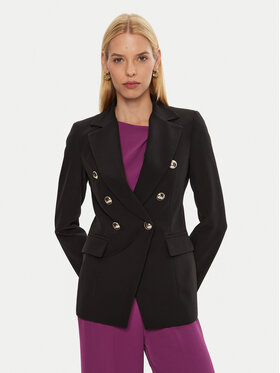 Maryley Maryley Піджак 24IB139/43NE Чорний Regular Fit