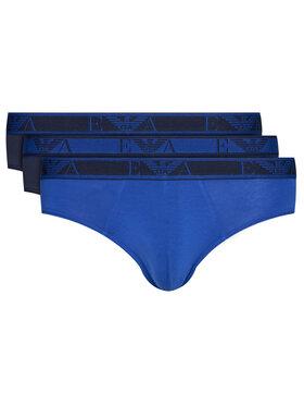 Emporio Armani Underwear Emporio Armani Underwear Komplet 3 par slipów 111734 0A715 70735 Granatowy