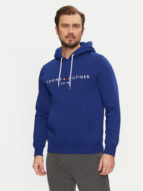Tommy Hilfiger Tommy Hilfiger Bluză Logo MW0MW11599 Albastru Regular Fit