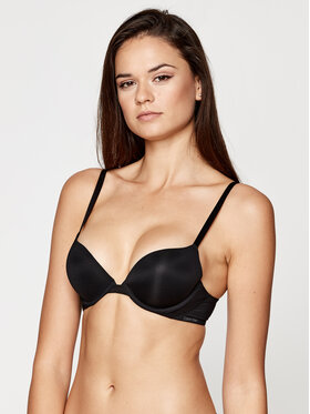 Calvin Klein Underwear Biustonosz bezfiszbinowy 000QF7059E Czarny