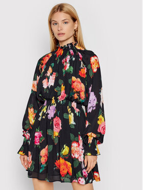 MSGM MSGM Коктейлна рокля 3141MDA39 217656 Черен Regular Fit