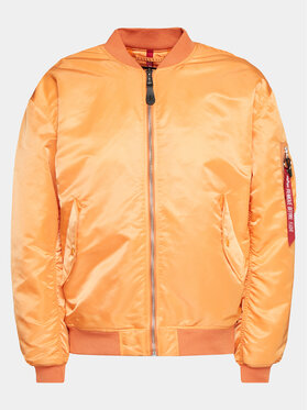 Alpha Industries Alpha Industries Μπόμπερ μπουφάν MA-1 CS 136136 Πορτοκαλί Relaxed Fit