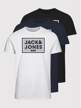 Jack&Jones Junior 3 marškinėlių komplektas Harrison 12222476 Spalvota Regular Fit