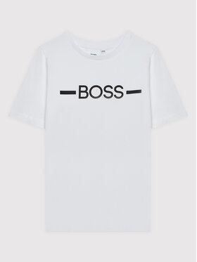 Boss Boss T-Shirt J25N29 D Biały Regular Fit