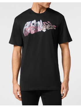 PHILIPP PLEIN PHILIPP PLEIN T-Shirt 9947 Czarny Regular Fit
